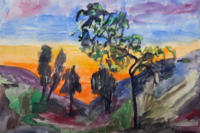 Atardecer Sjaal - Afbeelding 2