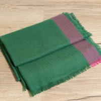 Sjaal Ana groen/roze - Afbeelding 2
