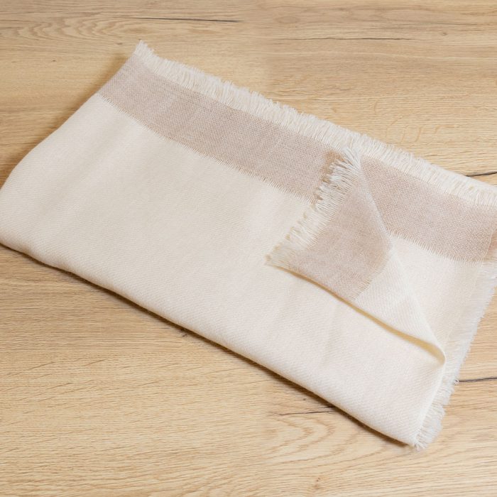 Sjaal Ana beige/ecru - Afbeelding 2