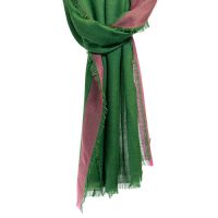 Sjaal Ana groen/roze