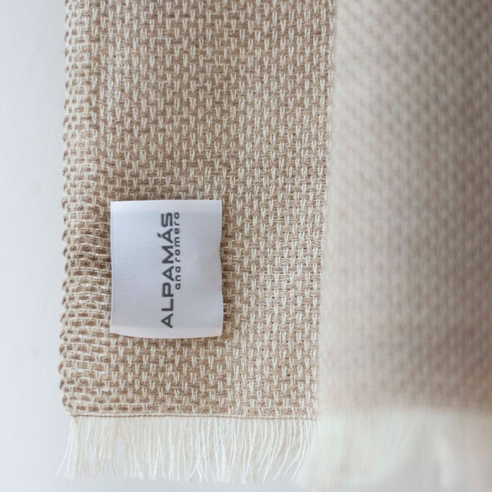 Sjaal Beige/ecru Lucia - Afbeelding 2